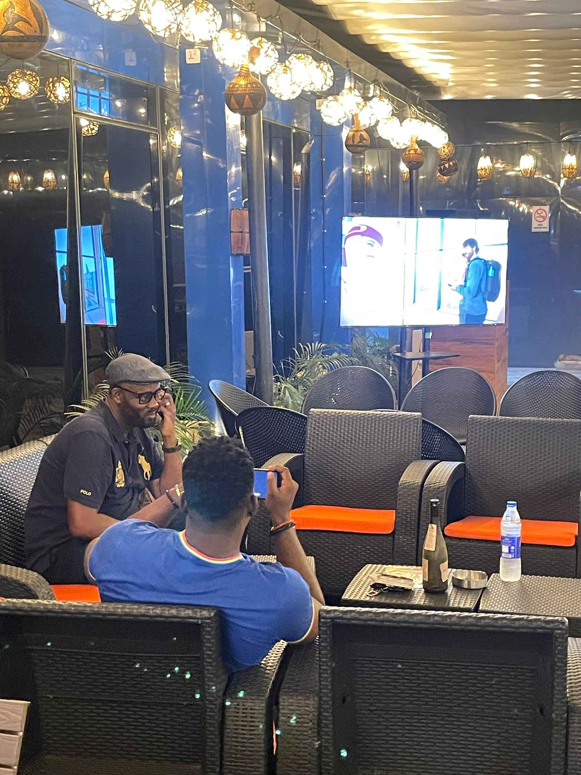 VIP booth
